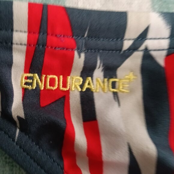 1" SPEEDO SWIM BRIEF, BLACK/RED/WHITE SIZE "S" (29"-30") (Pre-Owned) (*) - Picture 4 of 8